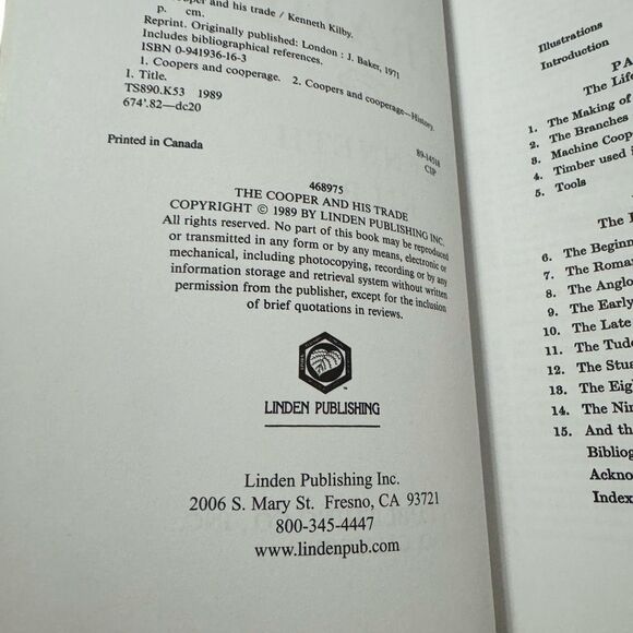 The Cooper and His Trade by Kenneth Kilby (1989, Paperback) - Picture 5 of 7